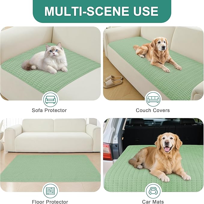 Foxdecor Couch Cover Sofa Covers Washable, Dog Bed Cover Couch Covers