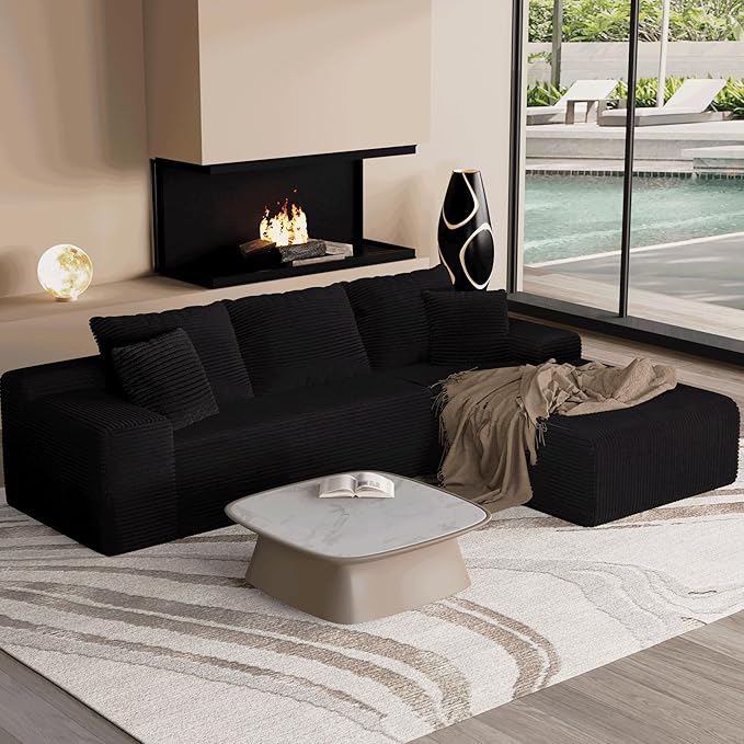 104" Convertible Sectional Couch