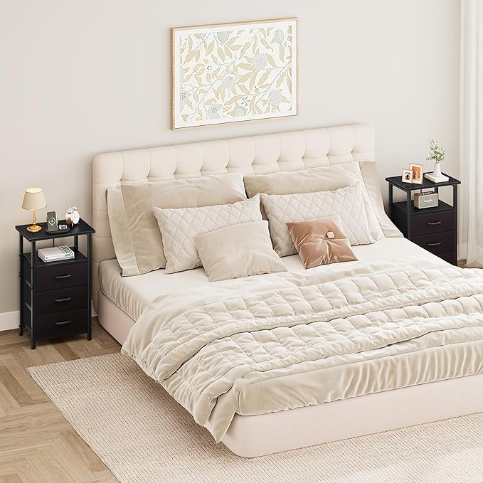 Vagusicc Nightstand Set of 2