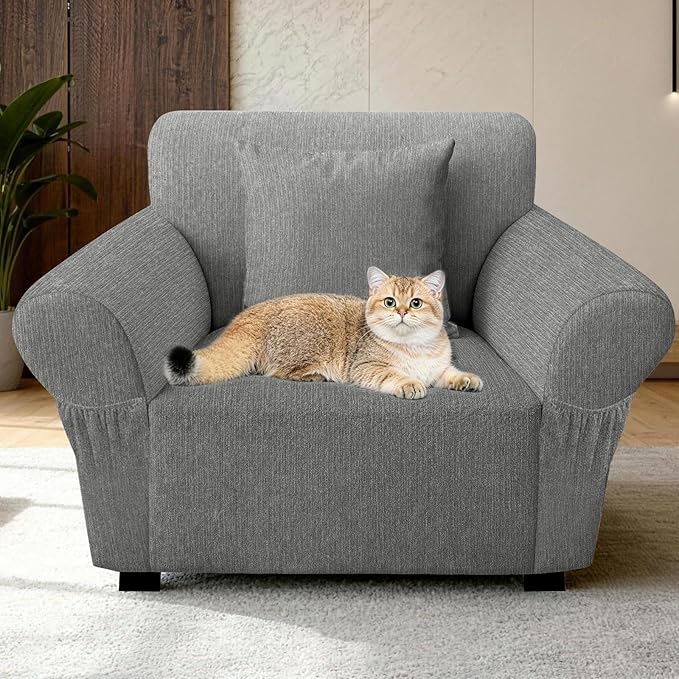 Armchair Slipcover with 1 Pillow Cover