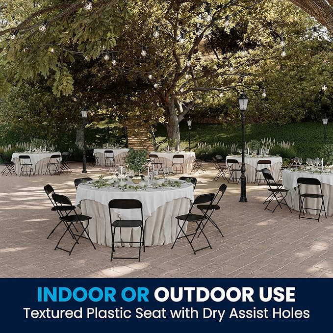 Flash Furniture Hercules Series Plastic Folding Chairs