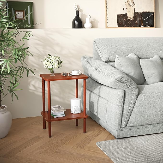 Apicizon 2 Tier End Table, Small Side Table