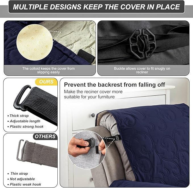 100% Waterproof Recliner Chair Cover, Recliner Chair Covers