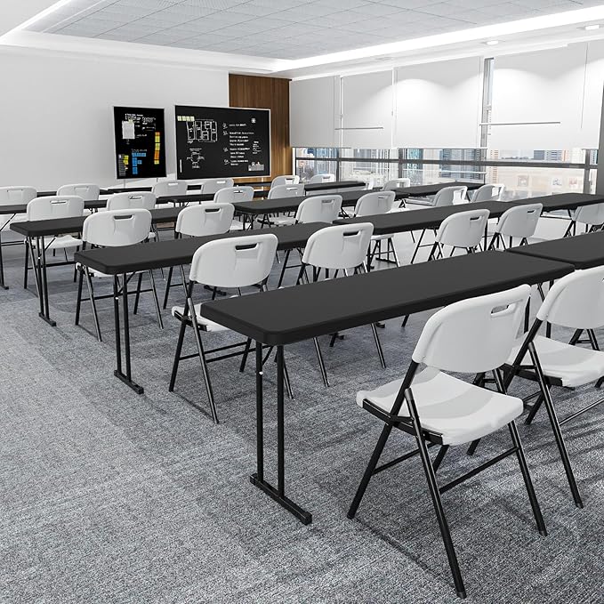 VINGLI 5 FT Narrow Folding Table, Home Work