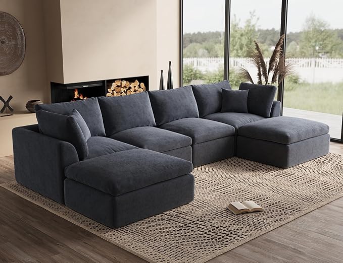 ohllob Oversized Cloud Sectional Couches