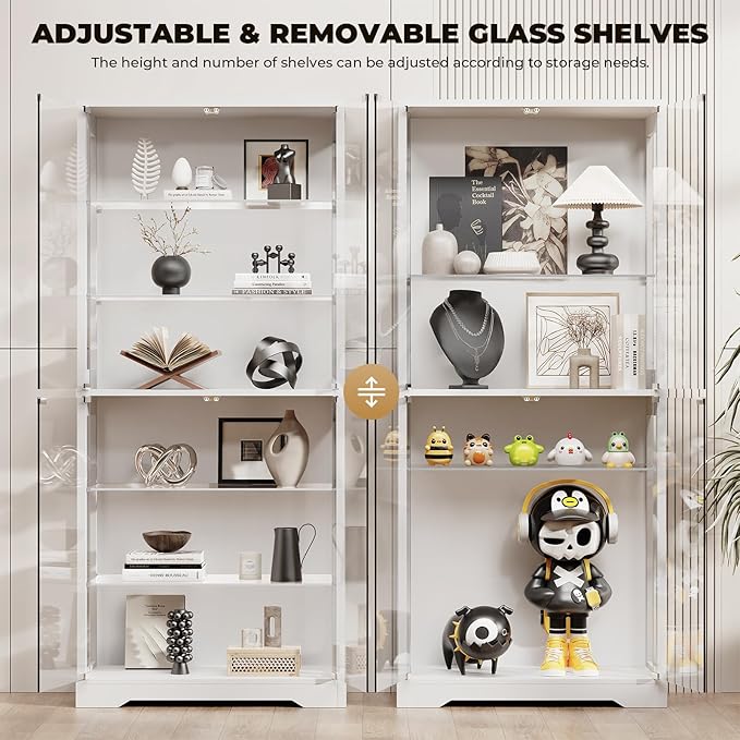 BROTTAR 6-Tier 71" Display Cabinet