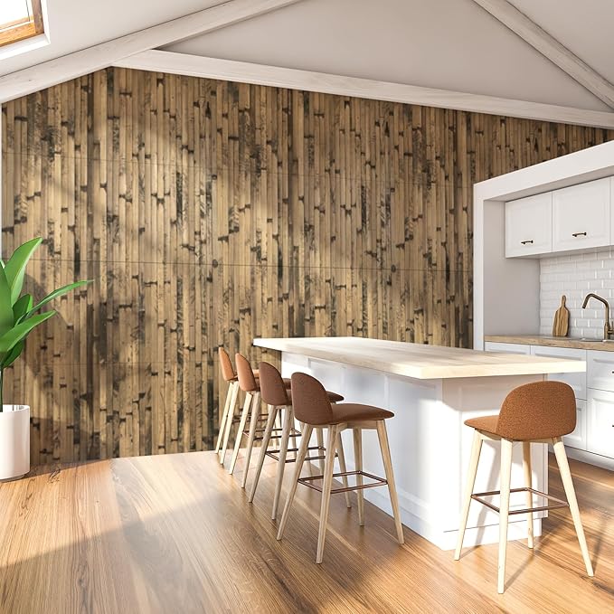 Art3d Natural Bamboo Wall Panel