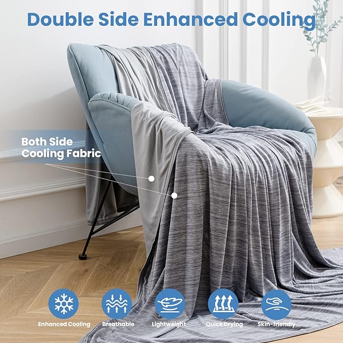 OIGAE Cooling Blanket for Hot Sleepers