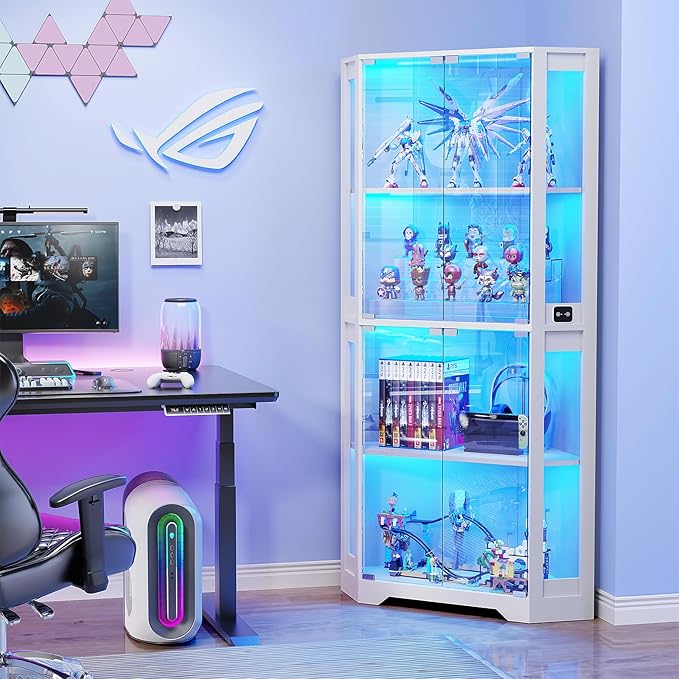 BROTTAR Corner Display Cabinet