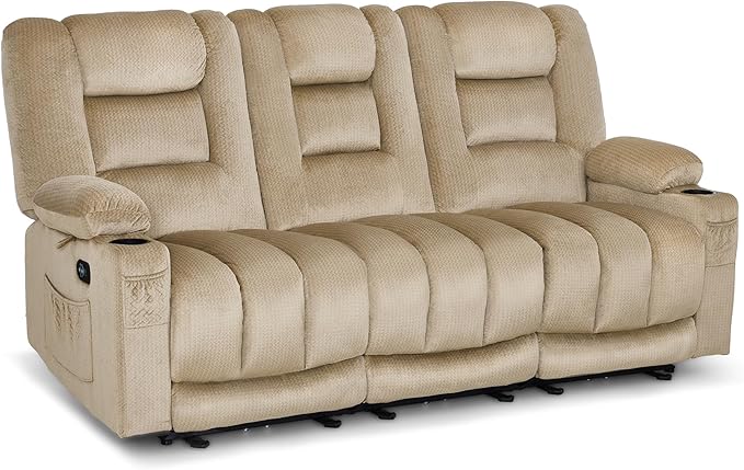 MCombo Zero Gravity Power Reclining Sofa