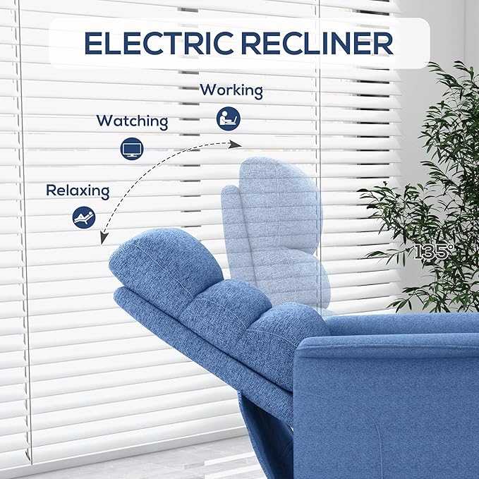 HOMCOM Power Lift Recliner Chair