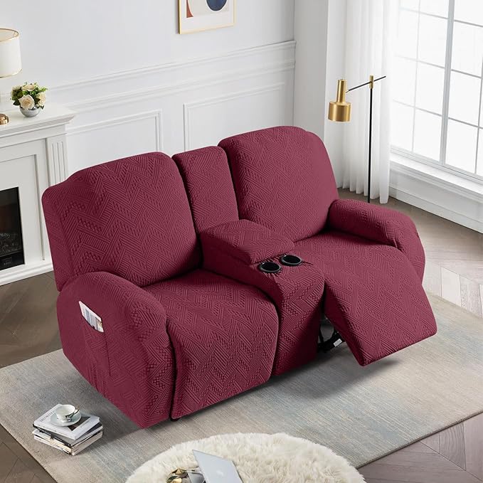 Ruaozz Loveseat Recliner Covers