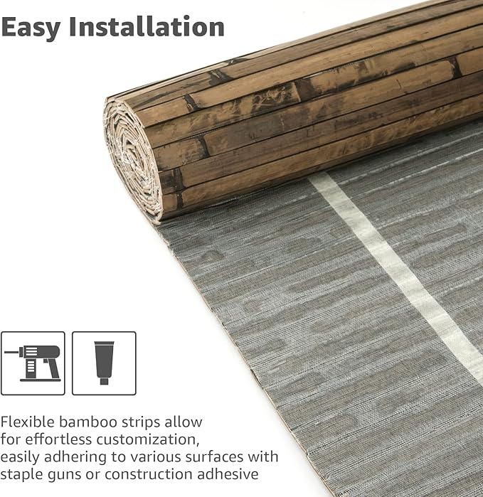 Art3d Natural Bamboo Wall Panel