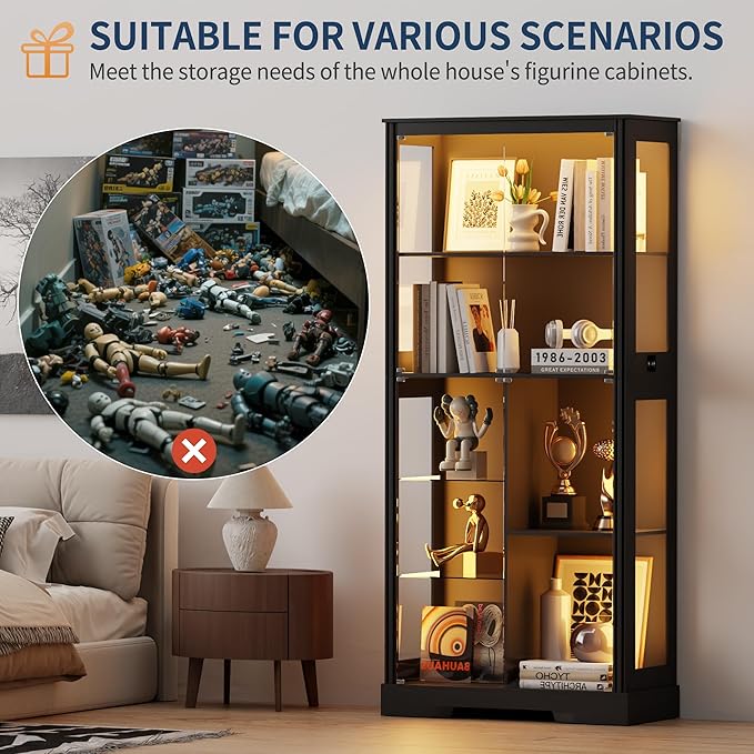 HNEBC 71'' Display Cabinet