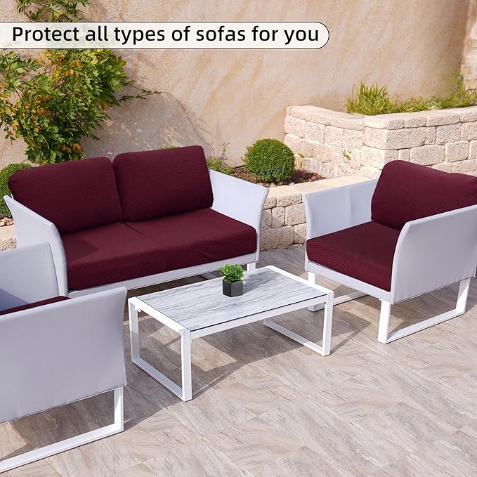 Outdoor Cushion Covers Set, Replacement