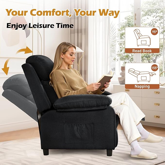 Korser Recliner Chair, Living Room Chairs
