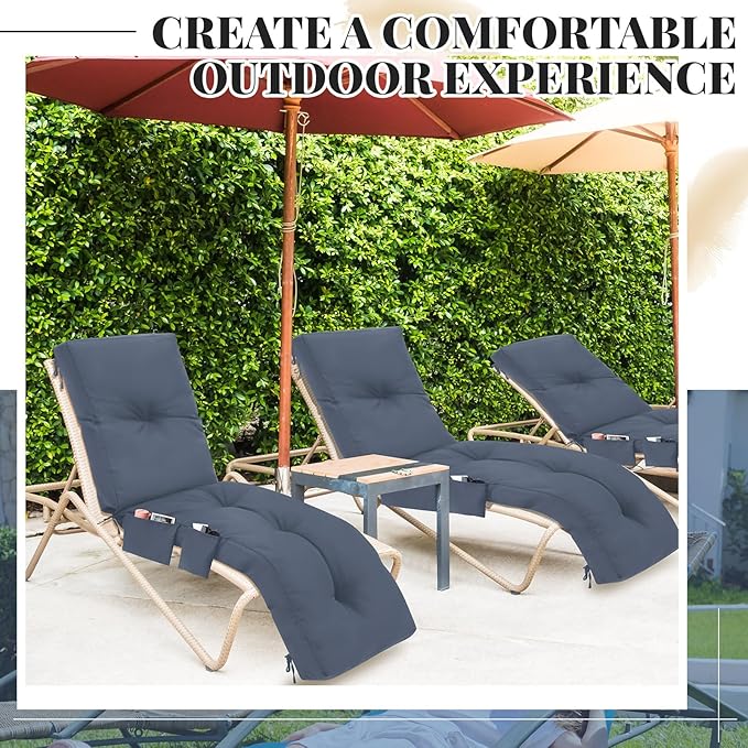 Outdoor Chaise Lounge Cushions