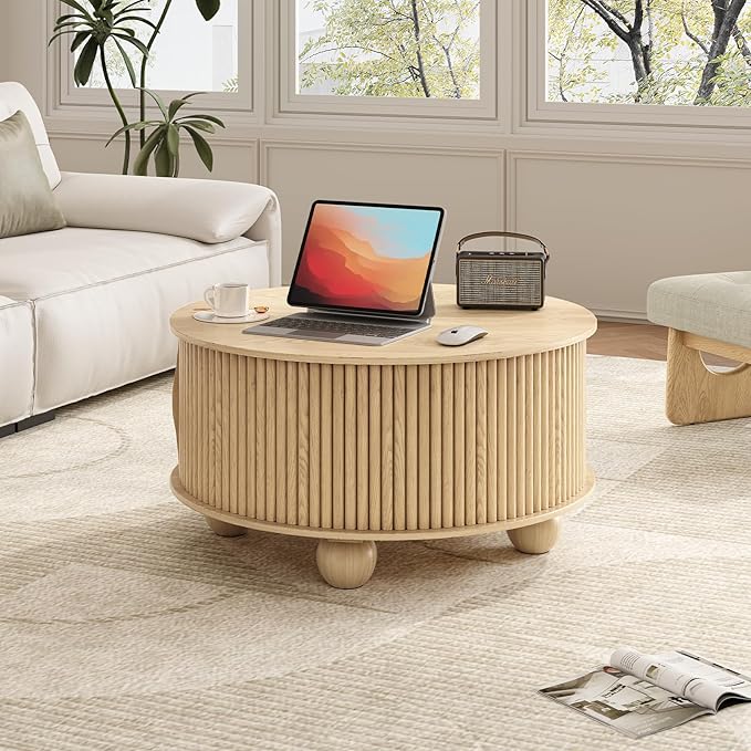 JOINICE Round Coffee Table