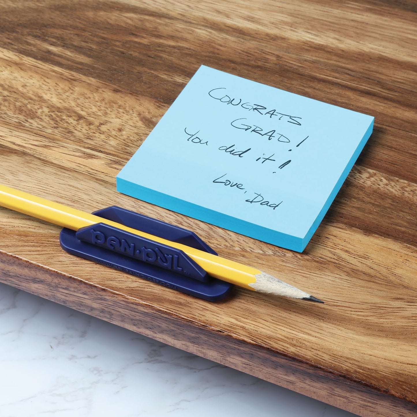 Tops Pen Pal Pen Holders, Flexible Pen Holder, Writing Tool Organizer, Office and Teacher Supplies, Sticks to Clipboards, Asst Colors, 12 Pack (1009285)