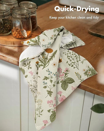 Cotton Kitchen Towels Set of 2