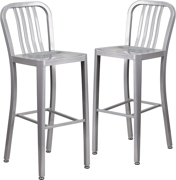 Flash Furniture Gael 30" Commercial Metal Barstools