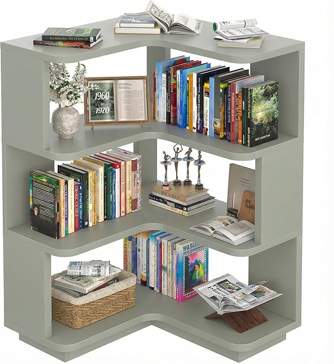 Armocity Corner Book Shelf