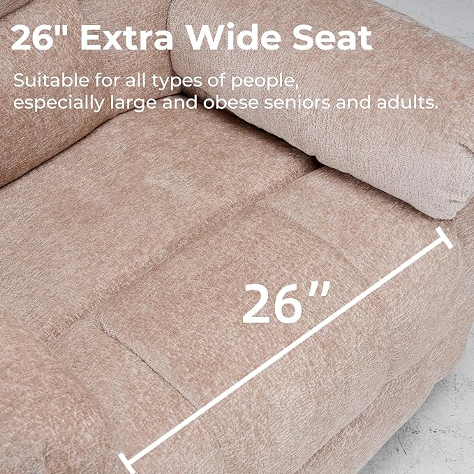 Oversized Power Lift Recliner Chair