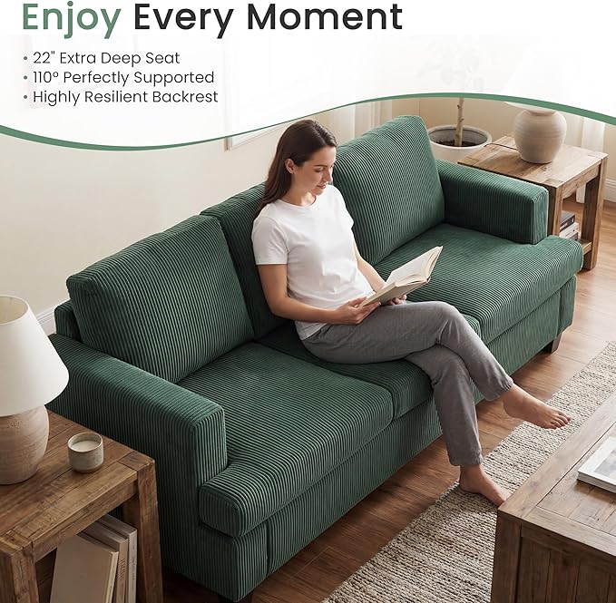 YOUDENOVA Sofa, Modern Comfy Couches