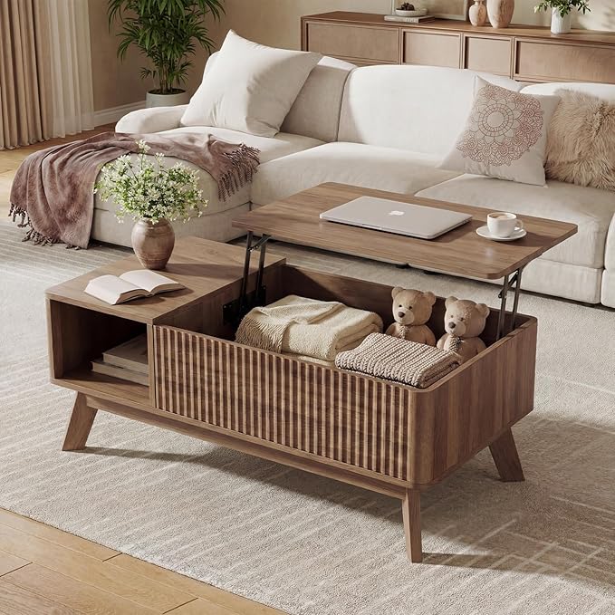 Wood Lift Top Coffee Table