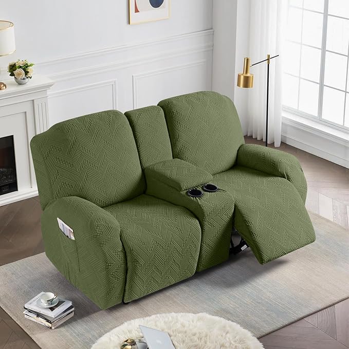 Ruaozz Loveseat Recliner Covers