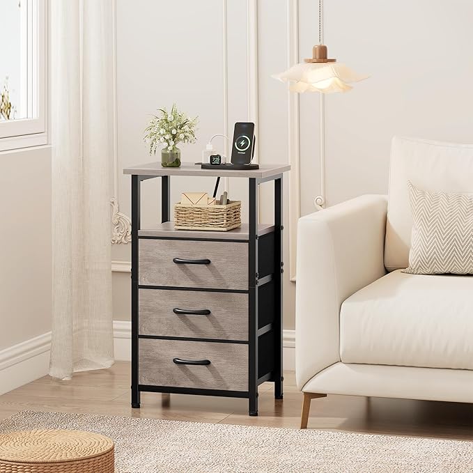 Vagusicc Nightstand Set of 2