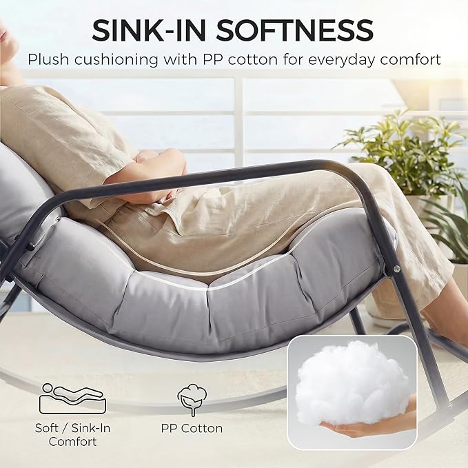RADIATA Papasan Rocking Chair