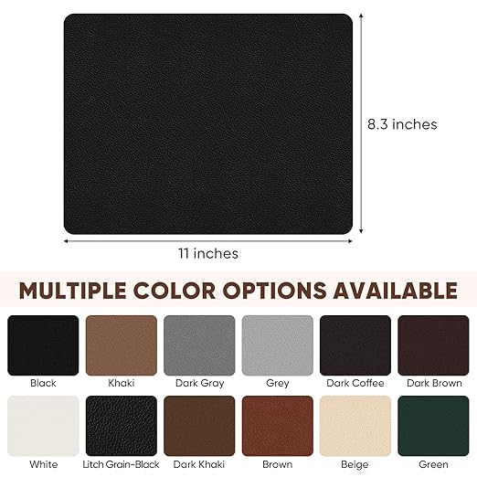 Leather Repair Patch Self Adhesive, 8.3″ x 11″ Vinyl Patch Kit, Leather Repair