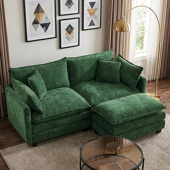 78” Modular Sectional Sofa, L Shaped Cloud Couch