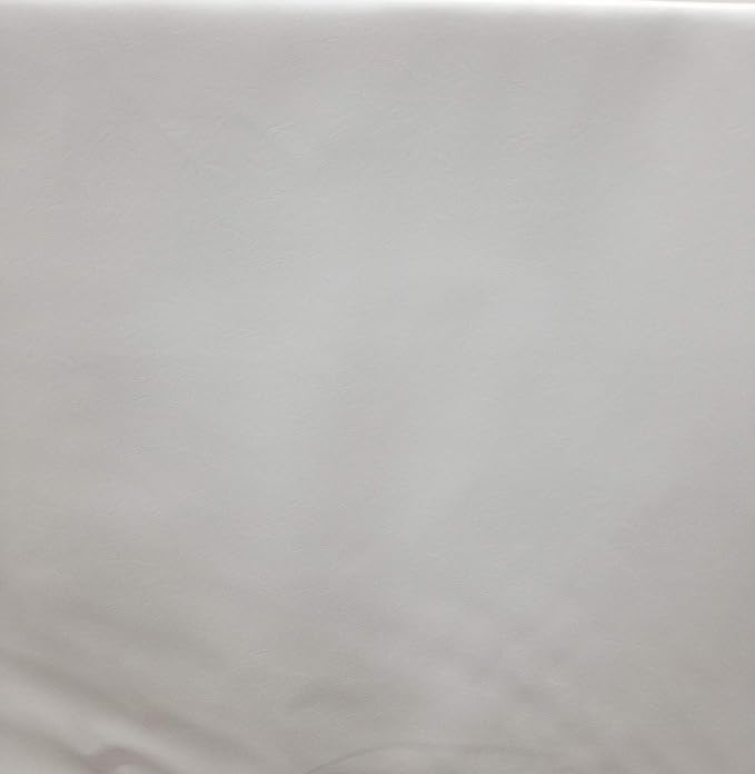 NAT Leathers | White Soft Faux Vegan Leather PU | 4 Yards Cut by The Yard |
