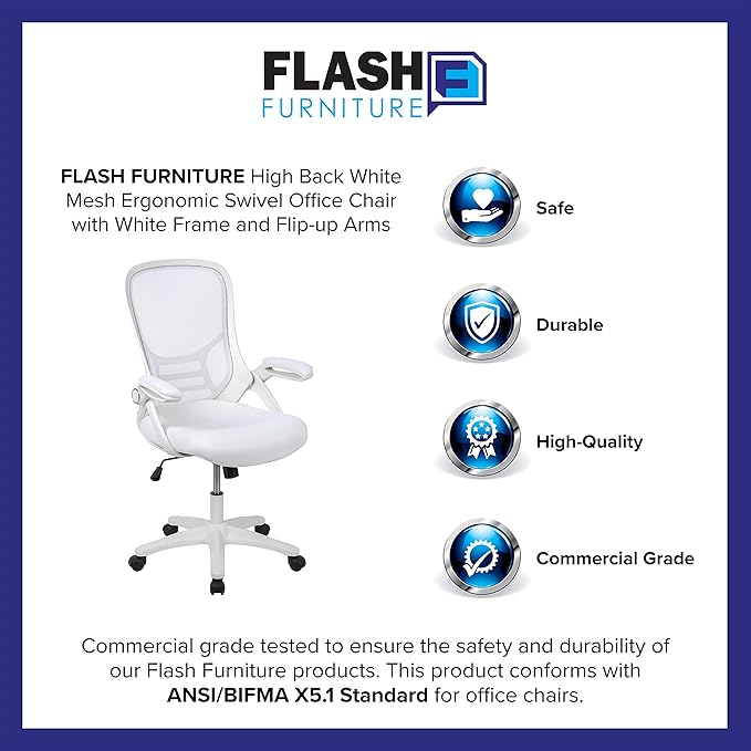 Flash Furniture Porter High-Back Swivel Office Chair