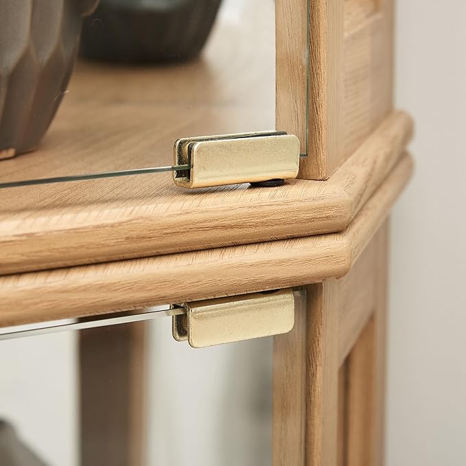 Glass Corner Display Cabinet