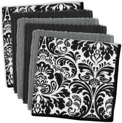 DII Cleaning Collection Multi-Purpose Microfiber, Dishcloth Set