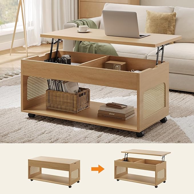 Sikaic Lift Top Coffee Table