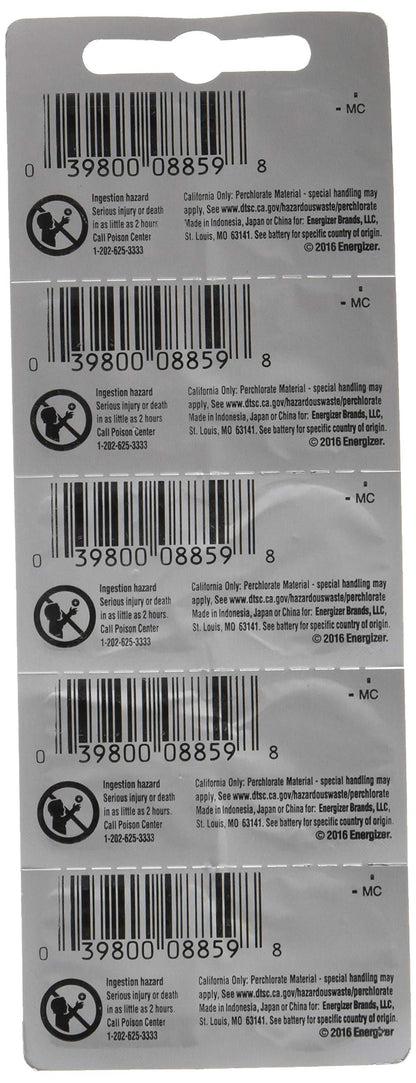 Energizer CR2032 3 Volt Lithium Coin Battery, 10 Count (Pack of 1)
