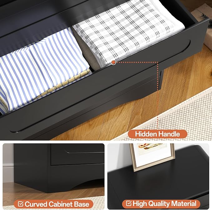 3 Piece Bedroom Set, Dresser and Nightstand Sets