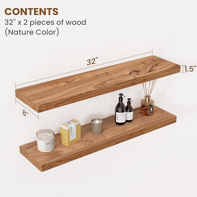 Floating Shelves for Wall Decor, Wall Shelves