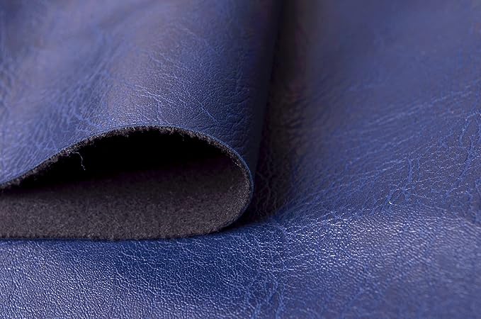 Wento Thick Faux Leather Fabric Soft Skin Grain PU Leather