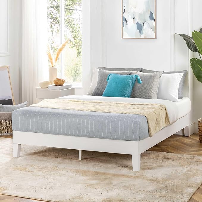 Mellow Naturalista Grand 12 Inch Solid Wood Platform Bed