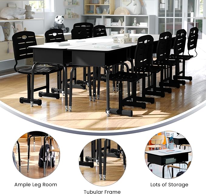 Flash Furniture Billie Student Desk