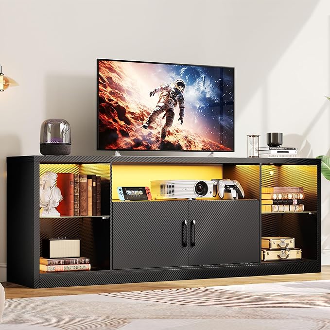 IRONCK TV Stand for TVs 80 inch