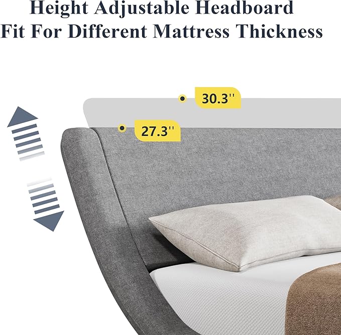 Allewie Queen Size Bed Frame