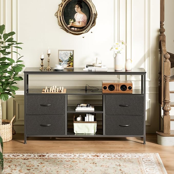 Huuger 47 Inch TV Stand Dresser
