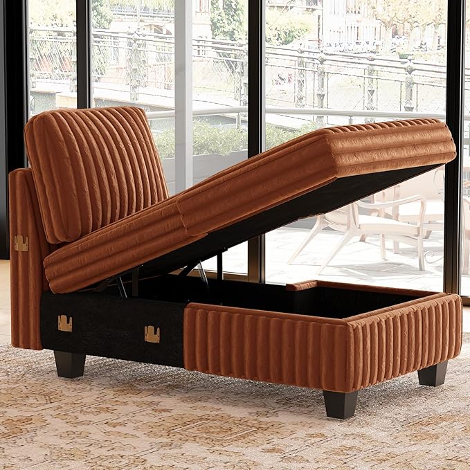 Belffin Modular Sectional Storage Chaise Module