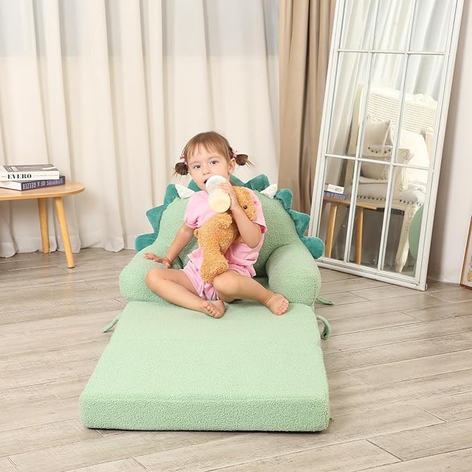 MOMCAYWEX Kids Sofa, Sherpa Couch